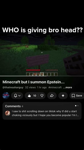 Who is giving bro head??