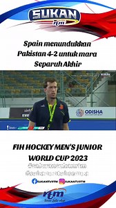 Suku Akhir FIH Hockey Men's Junior World Cup 2023 di RTM. #saluransukanrtm #RTMKlik #PialaDuniaHokiRemaja2023diRTM #fihhockeymensjuniorworldcupmalaysia2023 | Sukan TV RTM | Facebook