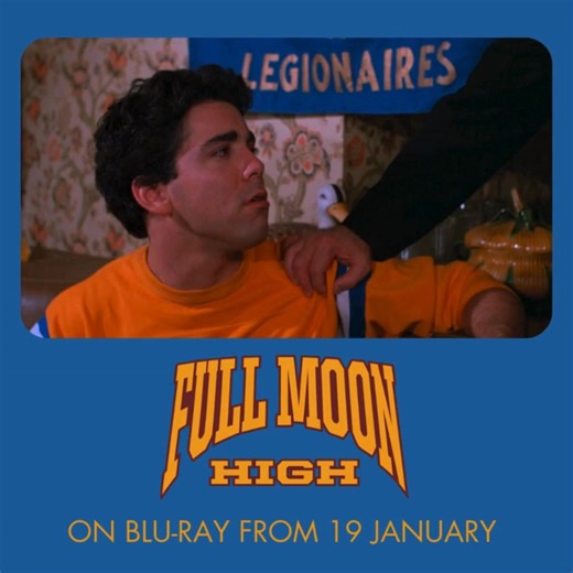 He’s today’s teenage werewolf… Only the rules have changed! FULL MOON HIGH arrives on Blu-ray in the UK for the very first time as part of the Eureka Classics range. Available from 19 January. Pre-order now https://buff.ly/gkHVvtg | Eureka Entertainment