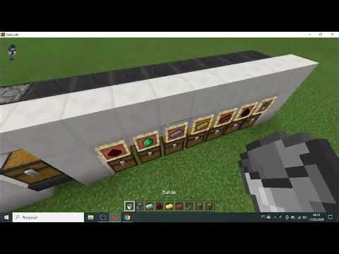 COMO FAZER SEPARADOR DE ITENS NO MCPE (FÁCIL E AUTOMÁTICO)