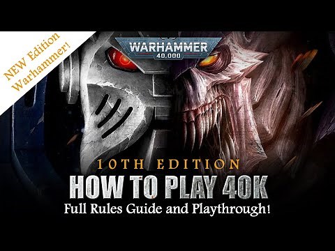 How to Play Warhammer 40K 10th Edition - Full Rules Guide and Playthrough