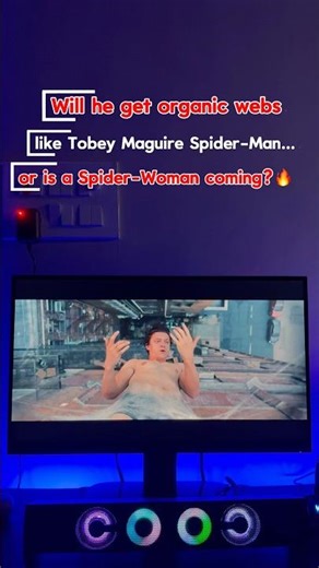 Organic Webs or Spider-Woman? 🤯 #spidermanbrandnewday