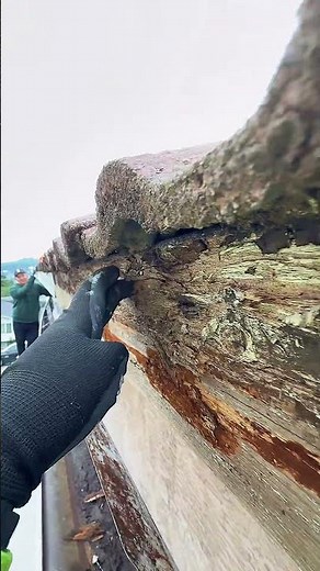 This is what happens under your gutter… Hidden rot in fascia board