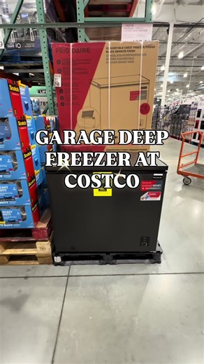 Costco has this 7.0 cu ft chest freezer and if you need extra storage space this is one of the best practical pickups for your home ✔️ item 1922748 ✔️ $189.99 ✔️ 7.0 cu ft capacity ✔️ Garage ready with adjustable temp control ✔️ Includes wire storage basket for easy organization Perfect for stocking up on bulk Costco hauls, meal prep, or storing meats and frozen finds #costcofam4u #costcofinds #freezerstorage #homeessentials #bulkshopping 🚫 Not affiliated with Costco 🚫 Not affiliated with any 