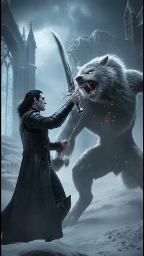 The Vampire and Werewolf Epic Battle the ending⚔️🐺 #epicfight #shorts