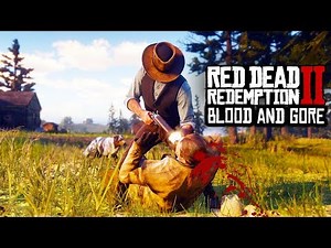 Red Dead Redemption 2 - DETAILED RDR2 BLOOD EFFECTS! ANIMALS LOSE LIMBS, KILL CAMS AND MORE (RDR2)