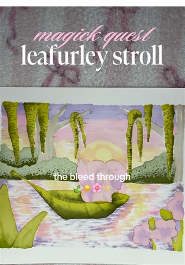 the bleed through vs. the masterpiece, in true @Fairy ✨🧚‍♀️ coloring & art form 🤭💖✨ color codes ft my scribble pad by @colorwithkathy 🖍️ this is a digital download available on her kofi! so in love with these fairy whimlets 🧚🏼‍♀️✨ #fyp #coloring #colouring