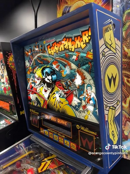 Earthshaker Pinball Machine: Ready to Play Today!