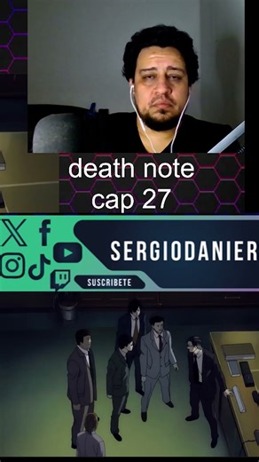 El secuestro de del director Takimura de la APN #deathnote #danier