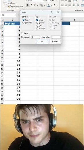 Different ways to insert sequential numbers in excel 🔥 #exceltips #spreadsheets #office