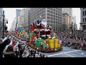 [HOT] NYC 2025 Christmas Parade 4K: All 60 Giant Floats (Full Coverage)
