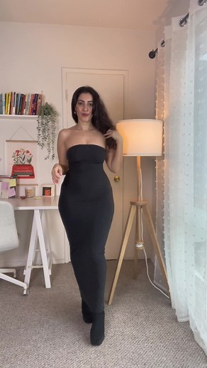 Skims Tube Dress Review: Styling Tips for Curvy Bodies