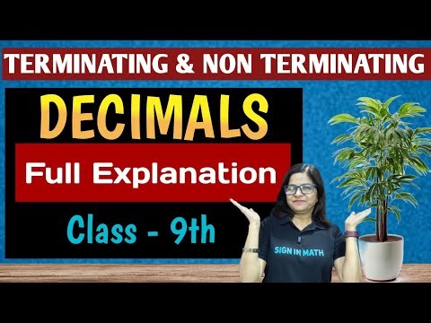 Complete Concept: Terminating & Non-Terminating Decimals
