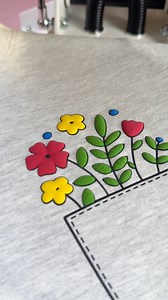 Making a 3D Flower Pocket with Puff HTV!! 🌸🤗 | Siser