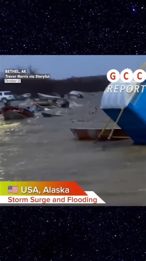 1.1K views · 18 reactions |  USA | Storm Surge and Flooding in...