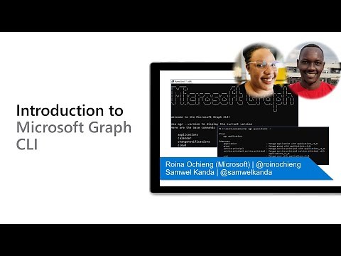 Introduction to Microsoft Graph CLI
