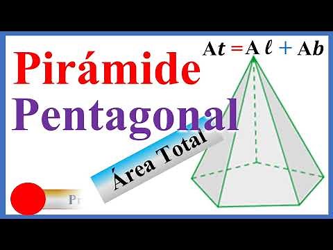 Área de una Pirámide de Base Pentagonal. Ejercicio Resuelto.