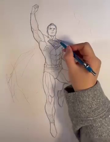 Drawing Superman See me draw the most iconic and classic superhero on the planet, Superman. Ironically, I’m not a big Superman fan, but I do understand the importance of the character and what he represents and symbolizes to some people. That being said. I thought Henry Cavill was nearly perfect playing Superman, and wished WB would give him one more Superman movie with a good script. Nuff said. Here’s Superman. You can see all my drawing videos on my YouTube channel: YouTube.com/@frankchoartist