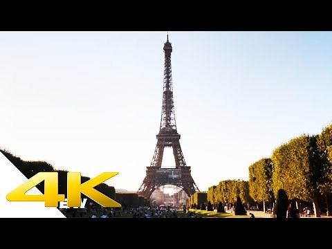 Eiffel Tower Tour in 4K - Lift & Top Views - Paris, France