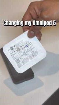 First Omnipod 5 Pod Change | Pairing a New Pod with the PDM #t1d #type1diabetes #diabetes