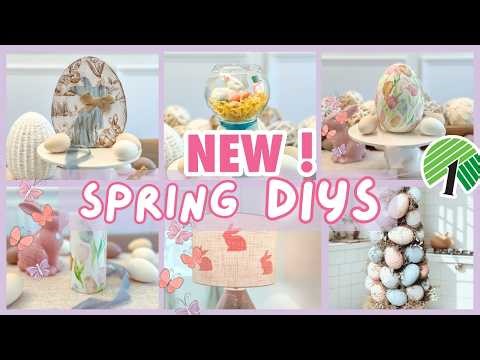 Cute & Affordable Spring Dollar Tree DIYS l Budget Spring & Easter Home Decor For 2026 !