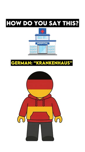 How say “hospital” in different languages