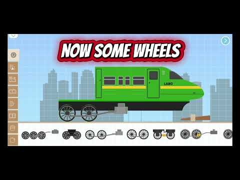 I built a train in labo brick trains