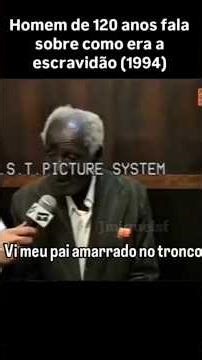 A 120-YEAR-OLD FORMER SLAVE TELLS WHAT IT WAS LIKE... #historyofbrazil #africanroots #imperialbra...