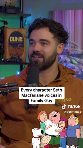 Every Character Seth MacFarlane Voices in Family Guy