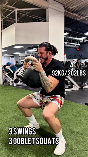 Thomas Pasos on Instagram: "Nothing mystical here. Not superior. Not inferior. Just different. Different load placement. Different stability demands. Different bracing requirements. Funny how “basic” movements stop being basic when they’re actually heavy. I don’t back squat much. My shoulder isn’t interested in pretending it’s brand new. Busted rotator cuff means certain bar positions are a no go. So instead of forcing it, I load everything in the front and push that to the limit. Goblet squats