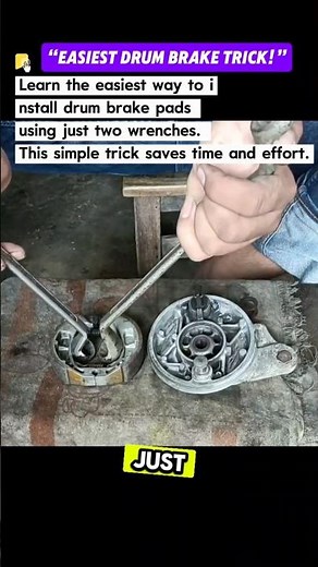 How to Install Drum Brake Pads Super Easily
