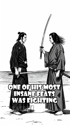 Miyamoto Mushashi's Greatest Feat #anime