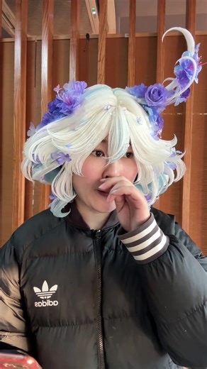 Would anyone be interested in a tutorial for this wig?#cosplaywig #wigcommission #furina #furinacosplay #furinagenshinimpact