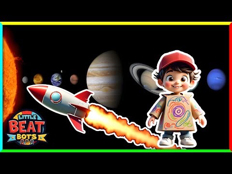 Rocket Ride | Space Exploration Song | Solar System Learning | Fun Learning Songs For Kids