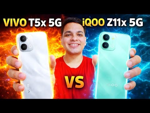 Vivo T5X 5G Vs iQOO Z11X 5G Full Comparison 🔥