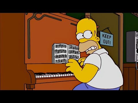 That's Piano! I said Pian-ee! - The Simpsons