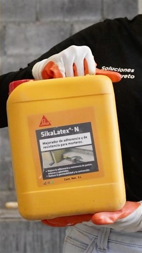 We'll show you how to apply Sikalatex N as an adhesion enhancer ✅ #sika #c3 #sikalatexn