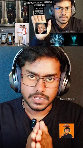 TVK | Holotube | Holofan | Interactive AI | Aswin Unfiltered #shorts #reels #trendingnow #news #ai