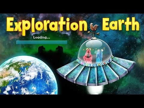 Sesame Street's - Exploration Earth (PC,Flash) Longplay