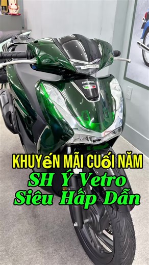 Khuyến Mãi SH Ý 150i Nhân Dịp Noel Tại Cub Shop