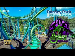2021 Hydra the Revenge On Ride Front and Back 4K POV Dorney Park and Wildwater Kingdom