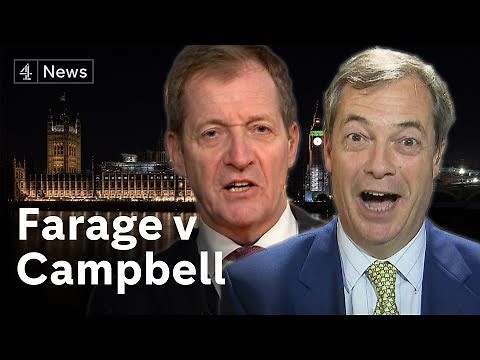 Nigel Farage vs Alastair Campbell on Brexit