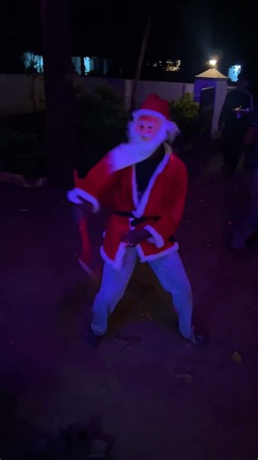 ആദ്യം ആയി christmas അപ്പുപ്പനെ കണ്ട steve 😊Merry christmas 😊