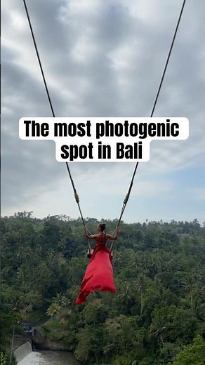 POV: You found the most cinematic spot in Bali 💃 Bali Swing #bali #ubud #baliswing