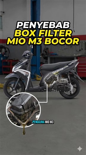 Cek Box Filter Udara Mio M3 Agar Tidak Bocor