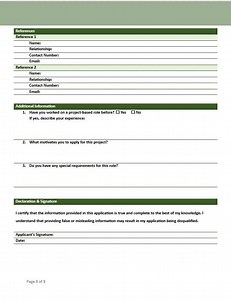 Project-based Hiring Application Form Editable and Printable Short-term Employment Template, HR Recruitment, Editable HR Forms, HR Tools - Etsy UK