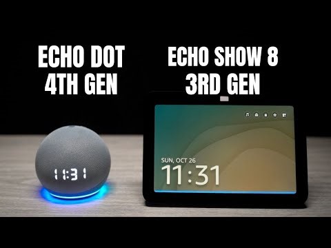 Echo Showdown - Echo Dot 4th gen vs Echo show 8 3rd gen