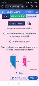 08:16446​.ll 99%○- sparx-learning.comSparx Maths27,385 XP4... | Filo
