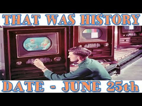 Today In History: A First In Color Television