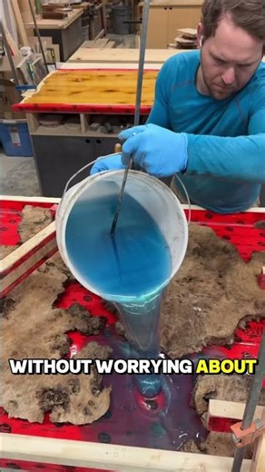 How a Simple Slab Becomes a Showpiece with UltraClear Deep Pour Epoxy